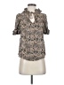 Odille Gray Short Sleeve Turtleneck Size 2 - photo 1