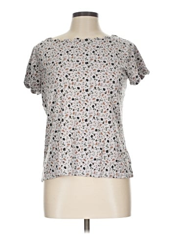 Ann Taylor Factory Short Sleeve Blouse (view 1)