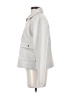 Banana Republic 100% Polyester Solid Gray Jacket Size S - photo 5