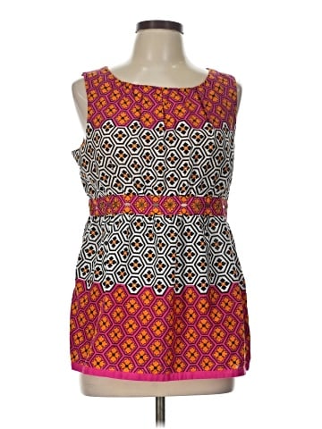 Nicole by Nicole Miller Sleeveless Blouse (view 1)