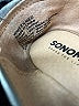 Sonoma Goods for Life 100% Leather Metallic Silver Flats Size 6 1/2 - photo 4
