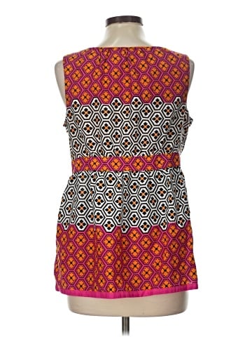 Nicole by Nicole Miller Sleeveless Blouse (view 2)