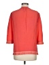 Annie Griffin 100% Silk Orange 3/4 Sleeve Blouse Size M - photo 2