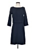 Esprit 100% Polyester Solid Blue Casual Dress Size 4 - photo 1