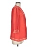 Annie Griffin 100% Silk Orange 3/4 Sleeve Blouse Size M - photo 4
