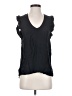 David Lerner Black Sleeveless Blouse Size XS - photo 1