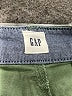 Gap Solid Green Cargo Shorts Size 10 - photo 3