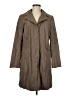 Ann Taylor 100% Polyester Brown Trenchcoat Size M - photo 1