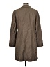 Ann Taylor 100% Polyester Brown Trenchcoat Size M - photo 2