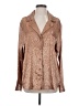 Show Me Your Mumu 100% Polyester Animal Print Brown Long Sleeve Blouse Size S - photo 1