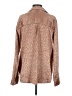 Show Me Your Mumu 100% Polyester Animal Print Brown Long Sleeve Blouse Size S - photo 2