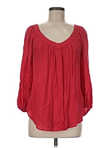 Maeve by Anthropologie 3/4 Sleeve Blouse (view 1)