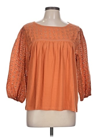 J.Crew 3/4 Sleeve Blouse (view 1)