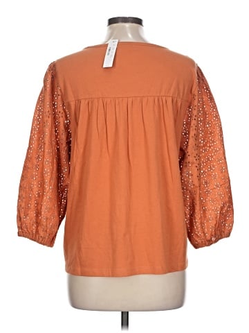 J.Crew 3/4 Sleeve Blouse (view 2)