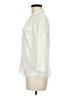 J. McLaughlin Ivory 3/4 Sleeve Button-Down Shirt Size M - photo 5