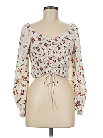 Speed Limit MPH Long Sleeve Blouse (view 1)