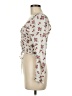 Speed Limit MPH 100% Polyester Ivory Long Sleeve Blouse Size M (estimated) - photo 5
