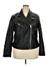 River Island 100% Polyurethane Black Jacket Size 20 - photo 1