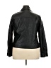 River Island 100% Polyurethane Black Jacket Size 20 - photo 2
