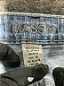 Massini Blue Denim Shorts Size 10 - photo 3