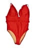 J.Crew Red One Piece Swimsuit Size 16 - photo 1