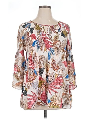 Spense 3/4 Sleeve Blouse (view 1)