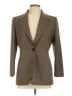Dana Buchman Tweed Brown Blazer Size 10 Petite - photo 1