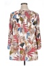 Spense 100% Polyester Ivory 3/4 Sleeve Blouse Size XL - photo 2