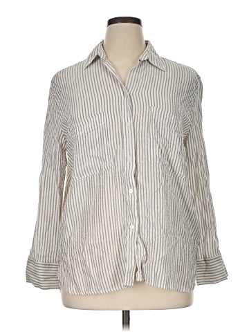 Alexander Jordan Long Sleeve Button-Down Shirt (view 1)