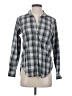 Frank & Eileen 100% Cotton Checkered-gingham Gray Long Sleeve Button-Down Shirt Size S - photo 1