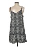 Trixxi 100% Polyester Paisley Gray Casual Dress Size M - photo 2