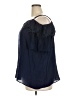 Avenue Blue Short Sleeve Blouse Size 20 Plus - photo 5
