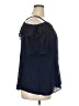 Avenue Blue Short Sleeve Blouse Size 20 Plus - photo 4