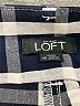 Ann Taylor LOFT Checkered-gingham Blue Shorts Size 10 - photo 3
