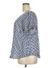 Torrid 100% Rayon Blue Short Sleeve Blouse Size 2X Plus (2) - photo 5
