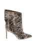 Express Snake Print Gray Ankle Boots Size 8 - photo 1