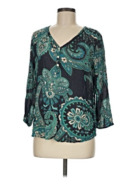 Lucky Brand 3/4 Sleeve Blouse