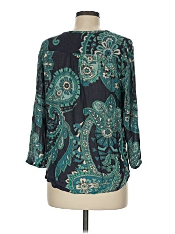 Lucky Brand 3/4 Sleeve Blouse (view 2)