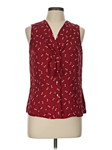 Dana Buchman Sleeveless Silk Top (view 1)