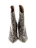 Express Snake Print Gray Ankle Boots Size 8 - photo 2