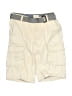 Cat & Jack Ivory Cargo Shorts Size 12 - photo 1