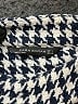 Zara Houndstooth Blue Pullover Sweater Size L - photo 7