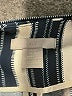 H&M 100% Polyester Stripes Blue Shorts Size 10 - photo 3