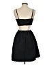 Gianni Bini 100% Polyester Solid Black Cocktail Dress Size 2 - photo 2