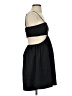 Gianni Bini 100% Polyester Solid Black Cocktail Dress Size 2 - photo 4