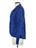 Lafayette 148 New York Chevron-herringbone Blue Blazer Size 6 - photo 5