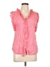 Dylan 100% Rayon Pink Sleeveless Blouse Size L - photo 1