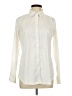 Ann Taylor Ivory Long Sleeve Button-Down Shirt Size 10 - photo 1