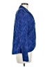 Lafayette 148 New York Chevron-herringbone Blue Blazer Size 6 - photo 4