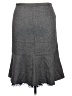 Ann Taylor Chevron-herringbone Gray Formal Skirt Size 14 - photo 2